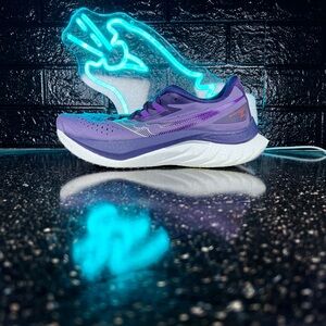 Saucony Endorphin Speed 4 Women’s Marathon Running Shoes Sneakers Purple - 9.5